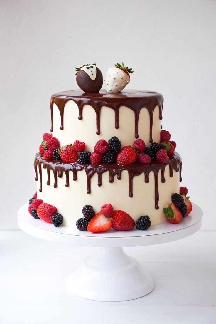 Strawberry Couple Cake Topper