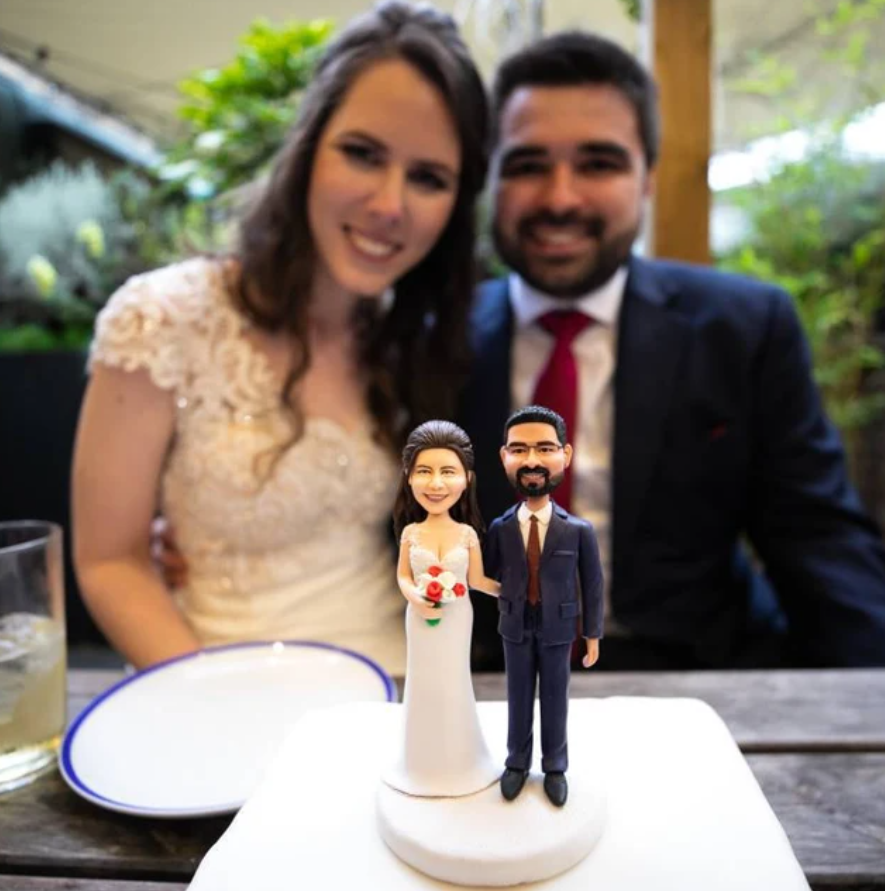 Wedding Couple Cake Topper