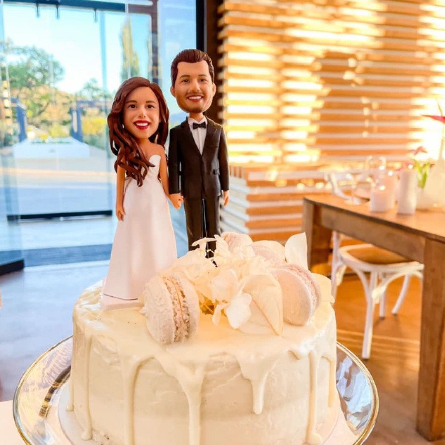 Couple Holding Hands Cake Topper