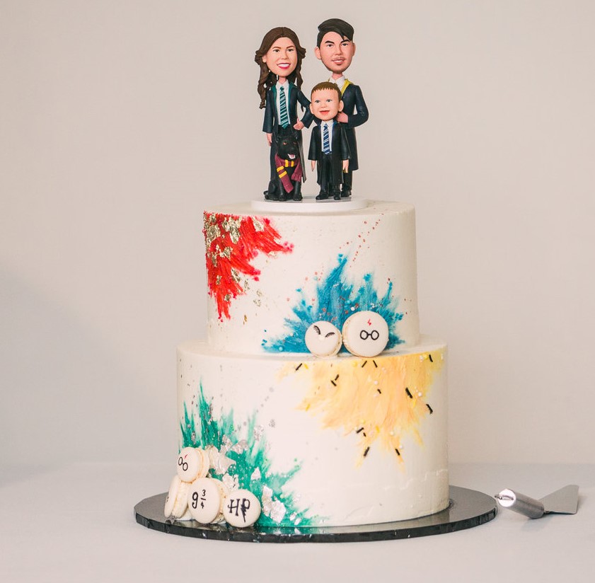 Harry Potter Themed Kids cake topper