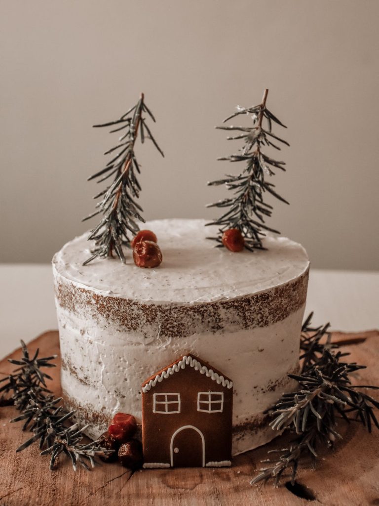 Pine Trees Cake Topper